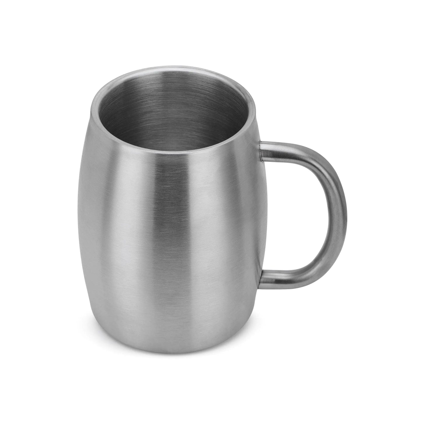 14oz Round Stainless Steel Mug