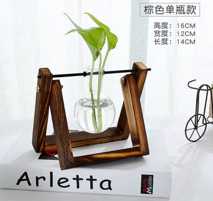 Glass Tabletop Planter